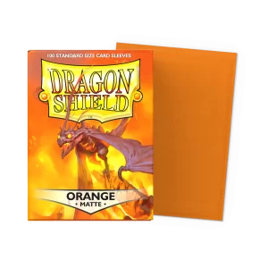 Protectores Dragon Shield - Standard Matte - Orange