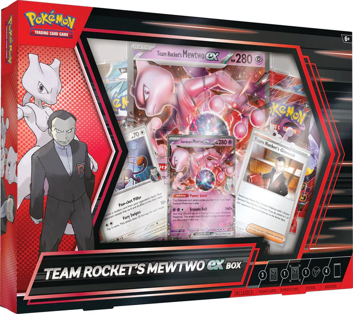 Team Rocket’s Mewtwo ex Box