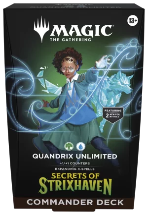 MTG Commander Deck: Secrets of Strixhaven Quandrix Unlimited (ING)