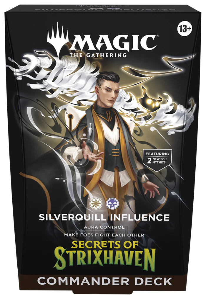 (Preventa) MTG Commander Deck: Secrets of Strixhaven Silverquill Influence