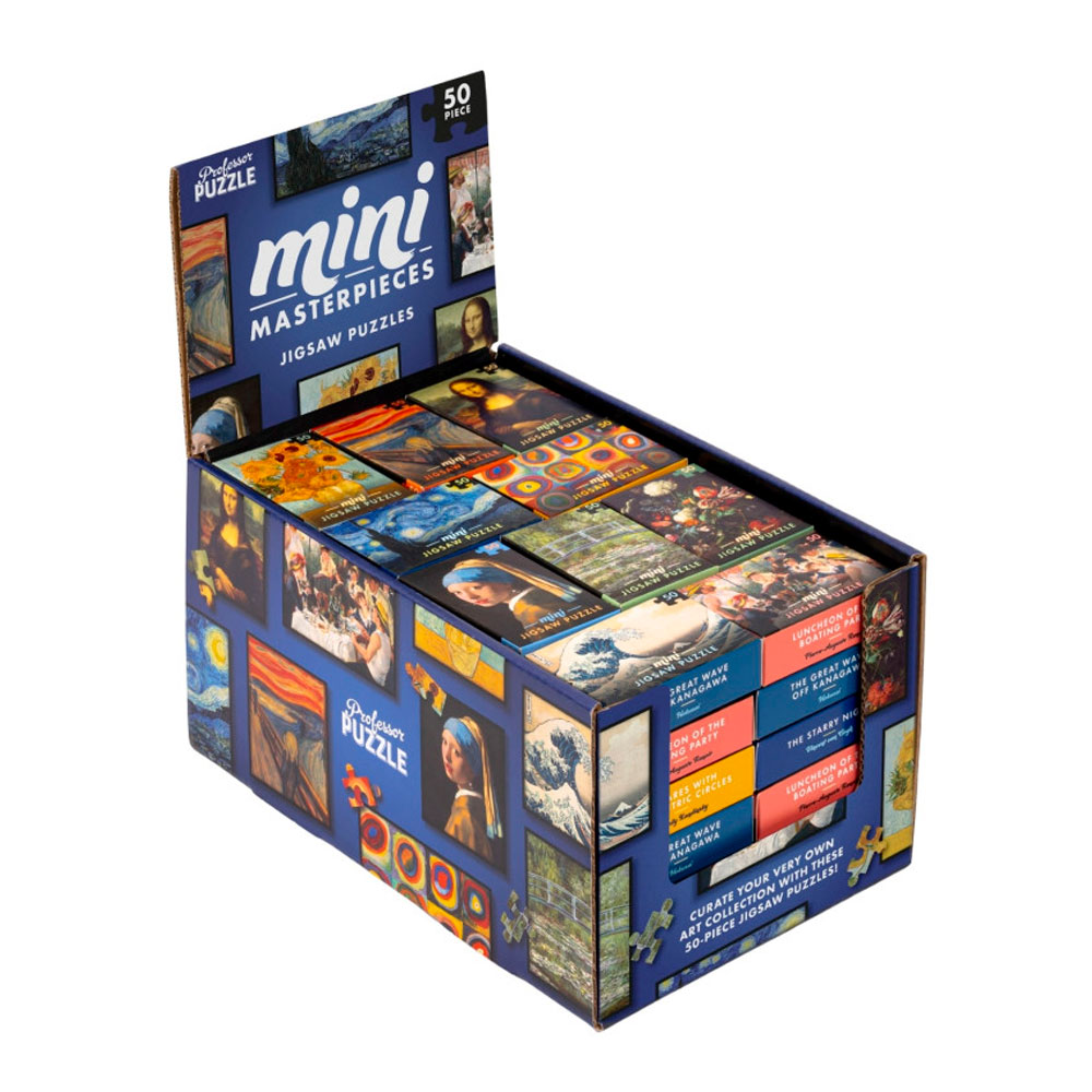 Mini Puzzles 50 piezas - Mini Masterpieces