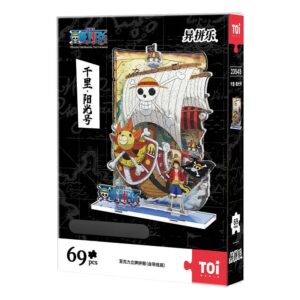 Thousand Sunny One Piece Puzzle Acrilico